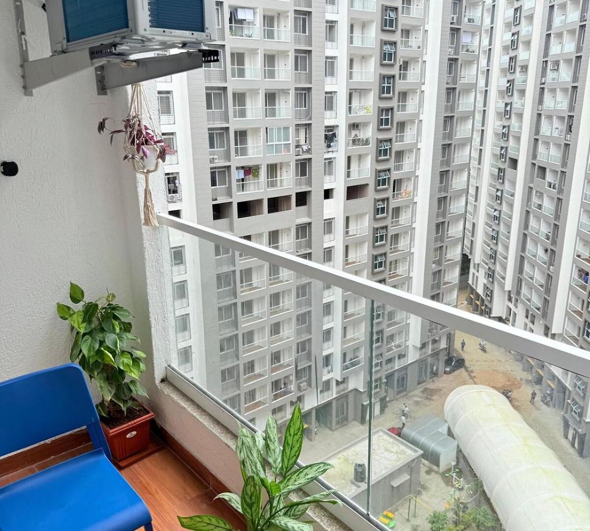 Powai, Aurora Luxe,2bhk Balcony & View Apartment *
