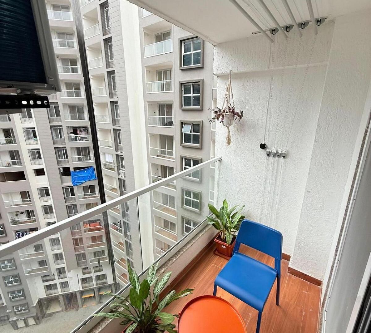Powai, Aurora Luxe,2bhk Balcony & View