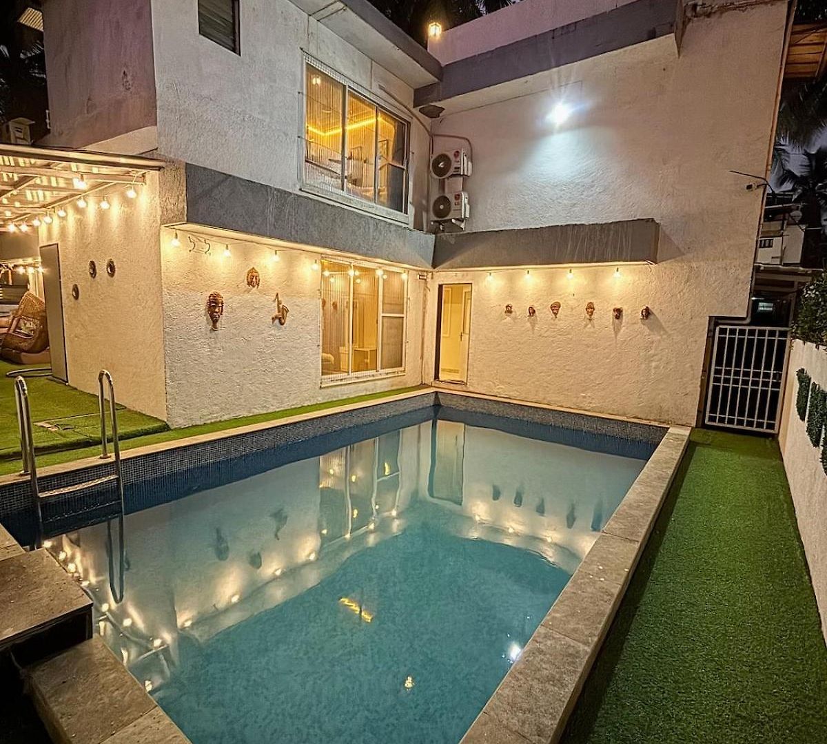 Villa Glasshouse Luxury Villa, 4 Bed Private Pool Gorai