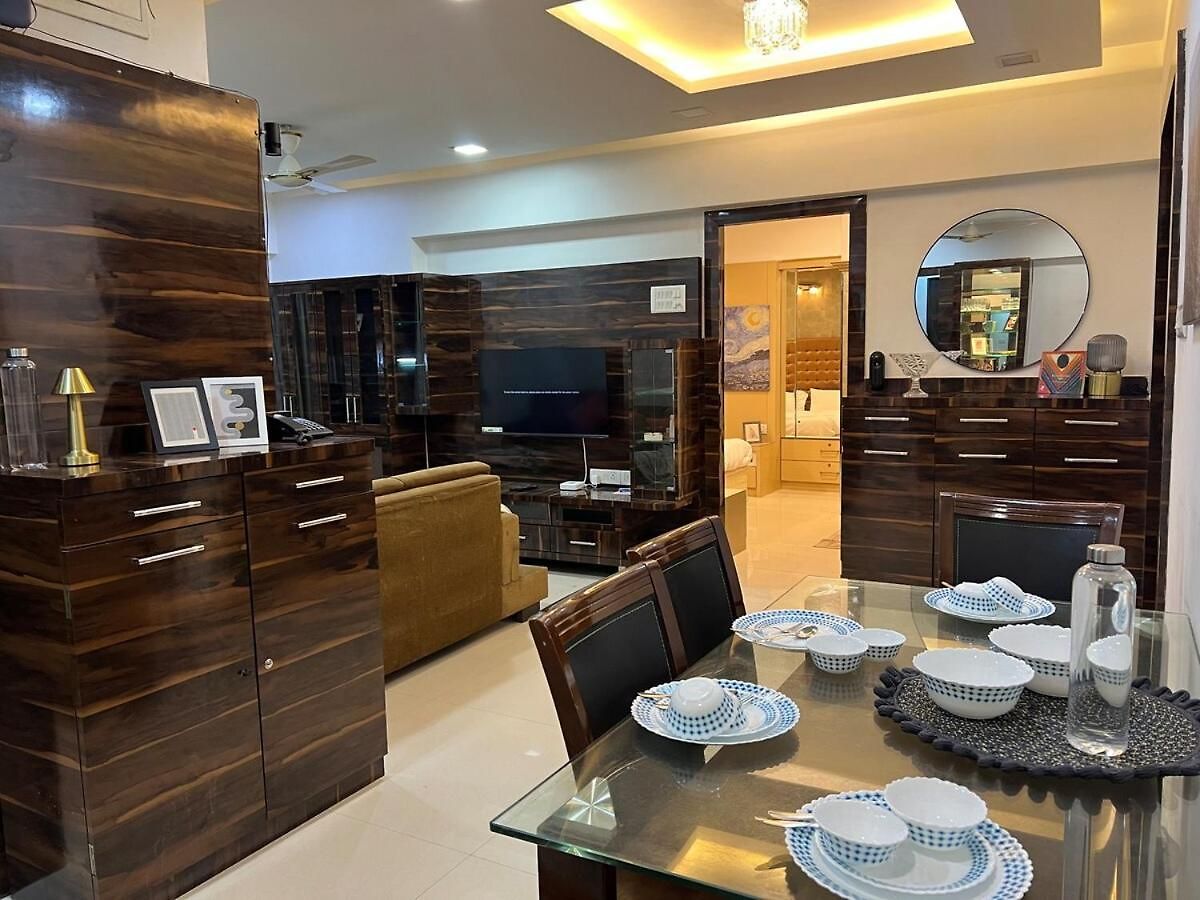 Apartment Luxury 2bhk , 5 Min To Bkc , Fast Wifi *