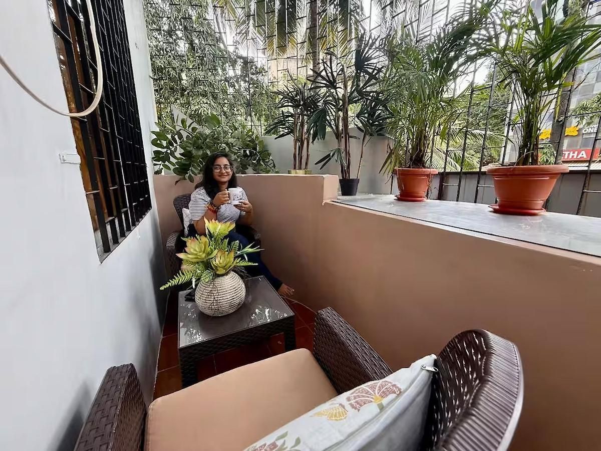 Apartment Spacious 1 Bed 2 Bath Bandra Balcony Wifi