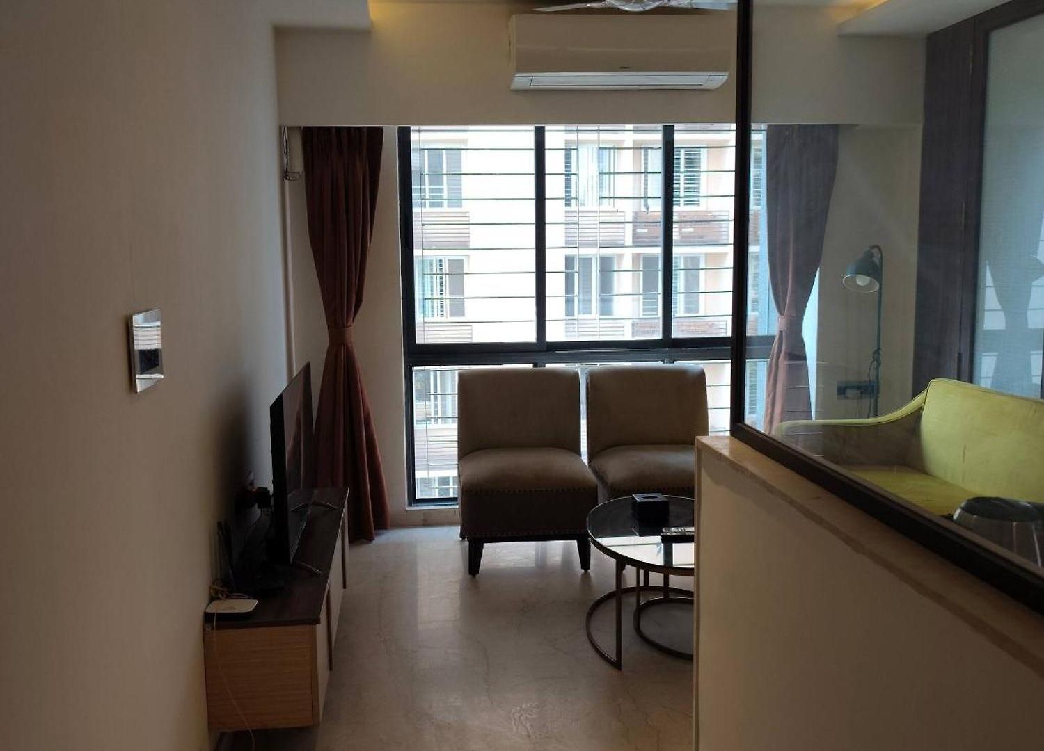 Stylish W Wi-fi Kitchen Parking Apartment Mumbai
