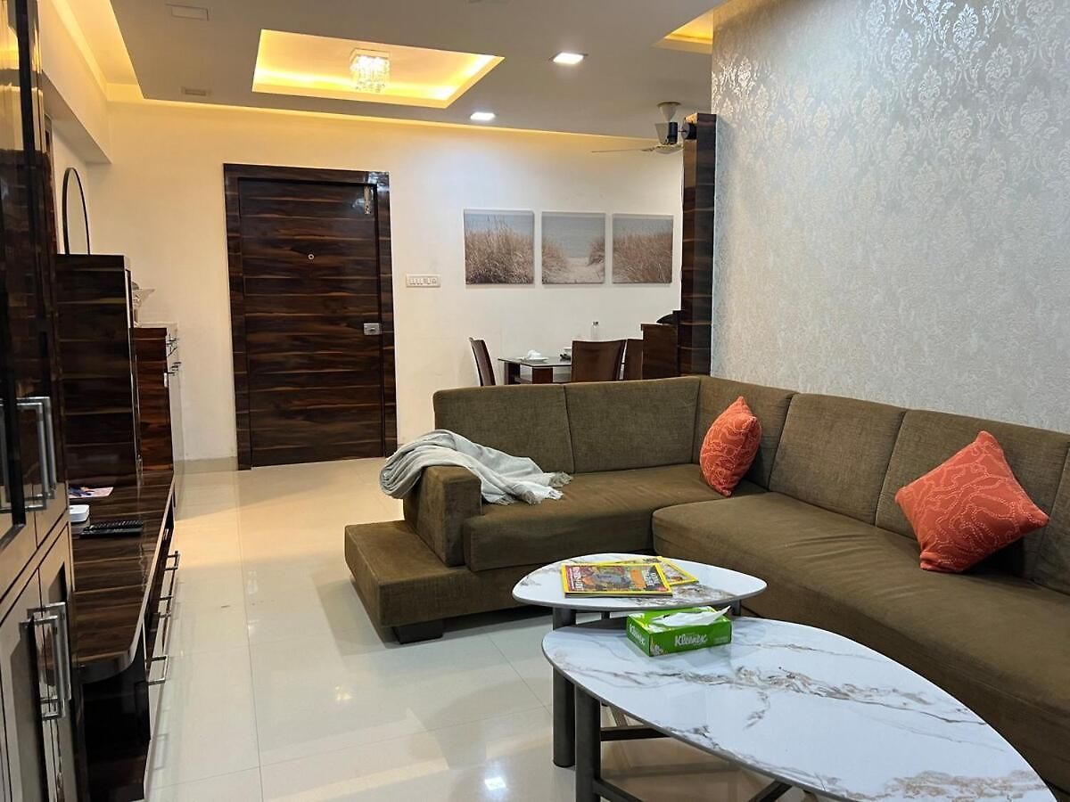 Apartment Luxury 2bhk , 5 Min To Bkc , Fast Wifi *
