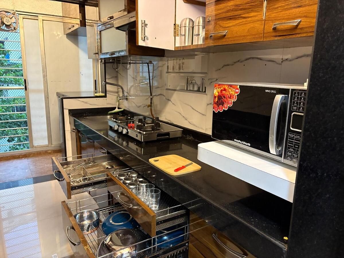 Luxury 2bhk , 5 Min To Bkc , Fast Wifi Apartment Mumbai