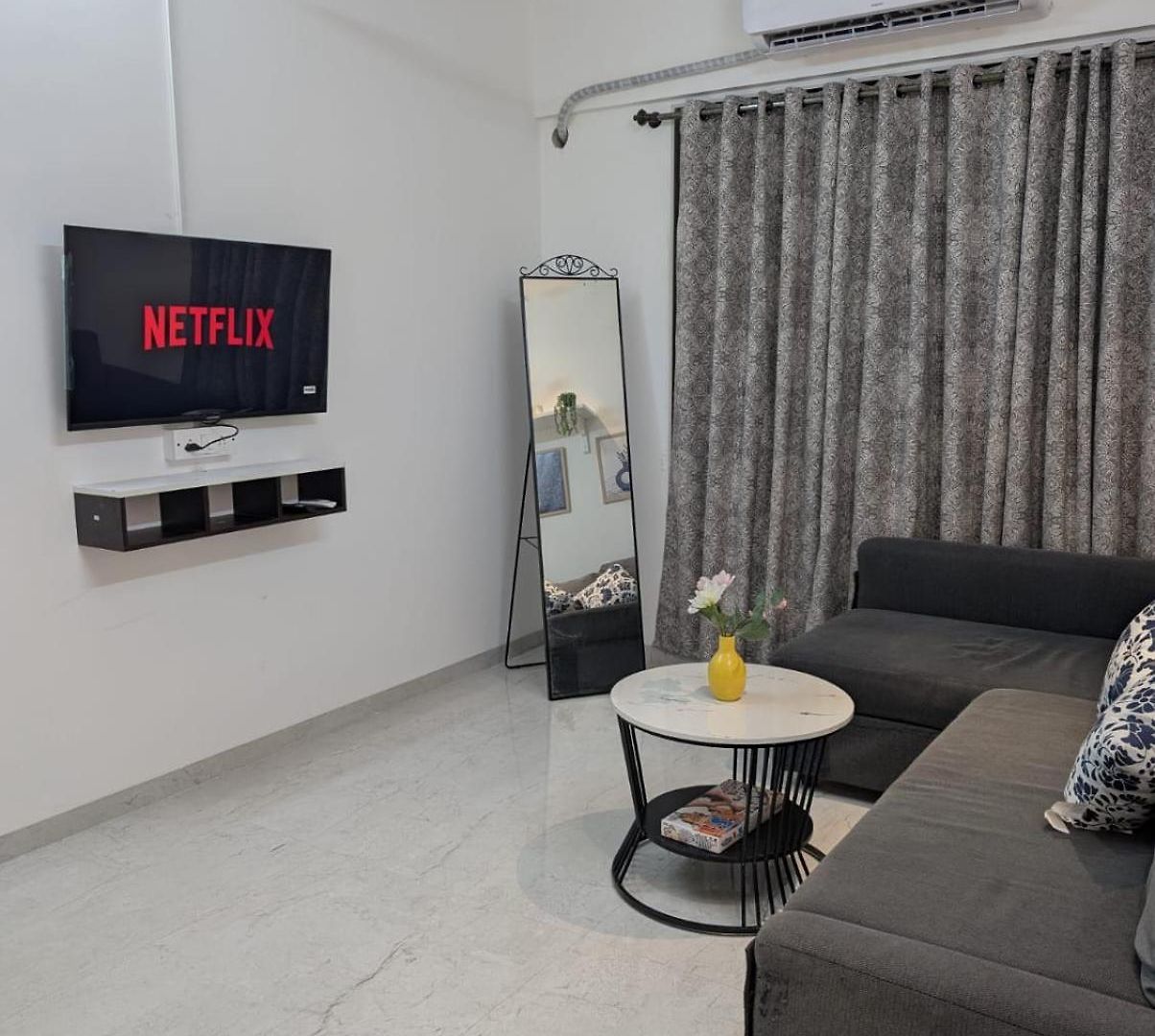 Apartment Peaceful & Spacious 2 Bhk Near Airport *