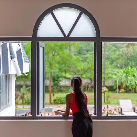 Grey Mosaics By Stayvista - Mountain-view In Vasai With Pool, Spacious Lawn & Terrace