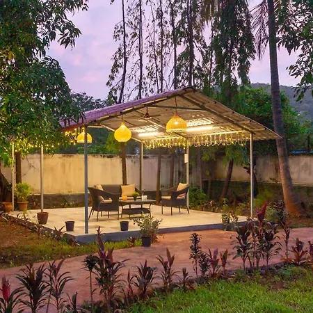 Villa Grey Mosaics By Stayvista - Mountain-view In Vasai With Pool, Spacious Lawn & Terrace Mumbai
