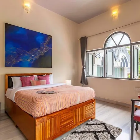 Villa Grey Mosaics By Stayvista - Mountain-view In Vasai With Pool, Spacious Lawn & Terrace *