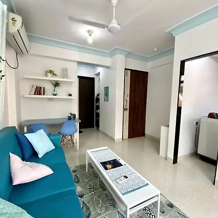 Serene Oasis Near Bandra Seafront*1 Bed 2 Baths-m2 Apartment *