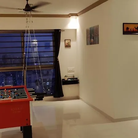 Spacious 4 Bhk In Mulund East 12 Guest For Function Gathering Meeting Apartment *