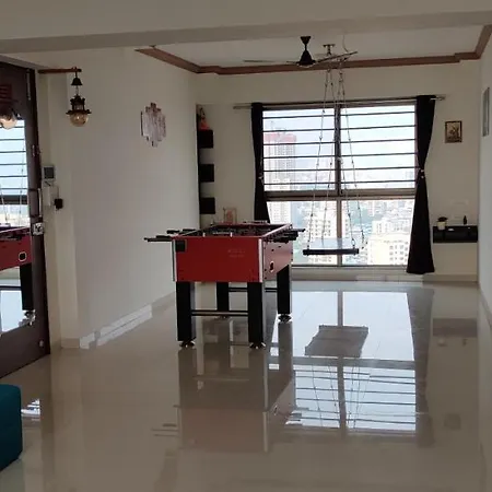 Spacious 4 Bhk In Mulund East 12 Guest For Function Gathering Meeting Apartment *