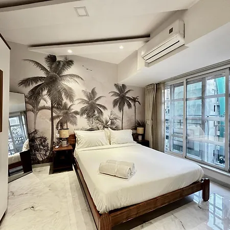 Apartment Luxury 2 Bhk Tropical With Workspace In Khar West *