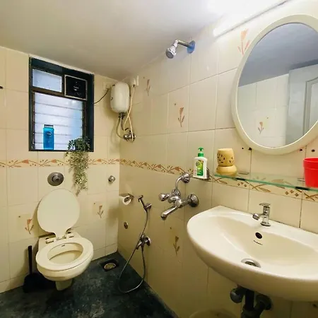 Apartment Nature Inspired Sun Drenched 1br In Bandra Mumbai