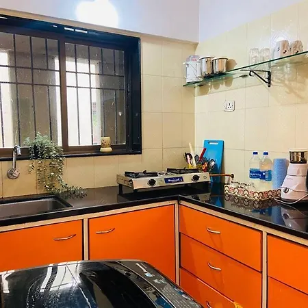 Apartment Nature Inspired Sun Drenched 1br In Bandra