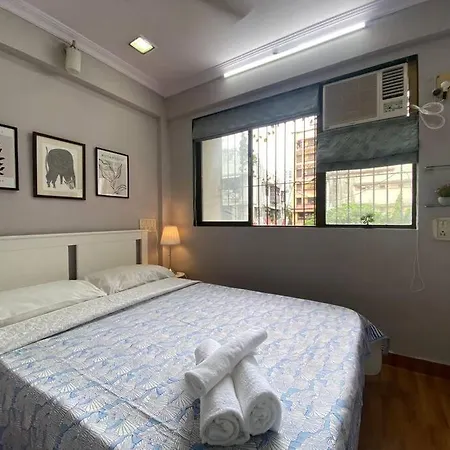 Newton 103 Bright 1bhk In Bandra Near Lilavati Apartment *
