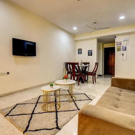 Apartment 1 Private Bedroom I Bath In A 2bhk Bkc And Jio Center *