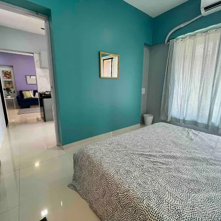 Airy & Brightn Wifi Bandra Area- 3 Apartment Mumbai