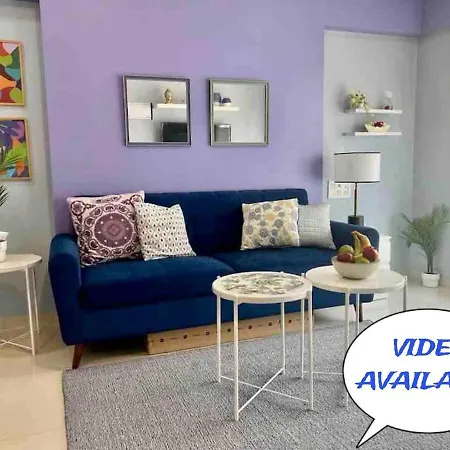 Airy & Brightn Wifi Bandra Area- 3 Apartment