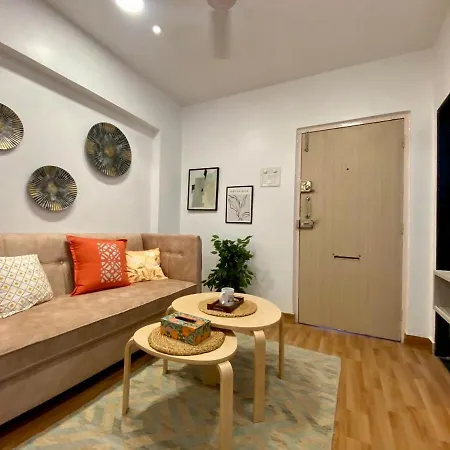 Apartment Dom Lucia 201 Quiet And Cozy 1 Bhk Bandra Ocean Side Wifi *