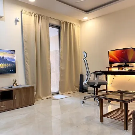 1bhk Modern Spacious Workspace, Livin Apartment