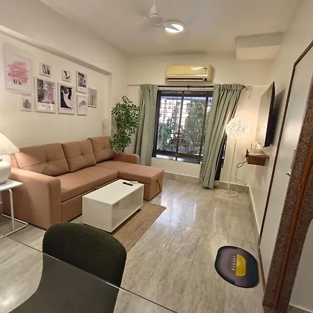 Spacious 1bhk Off Carter Road Apartment
