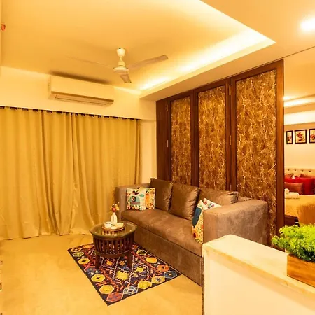 Apartment Cozy, Upscale 1 Bhk Near Bkc *