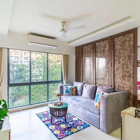 Apartment Cozy, Upscale 1 Bhk Near Bkc Mumbai