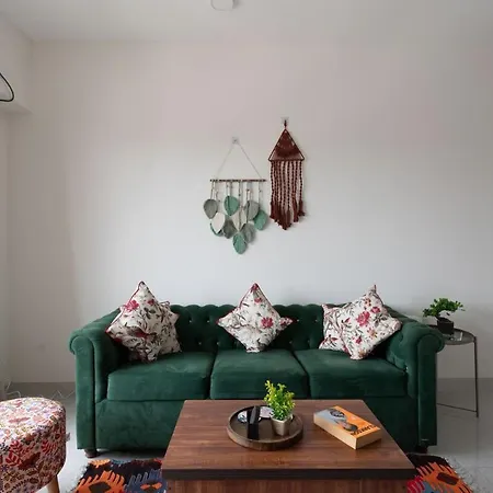 Apartment Boho, Breezy, Sun-kissed 2bhk Nr Bkc & Airport Mumbai