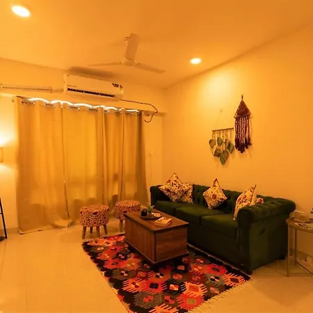 Apartment Boho, Breezy, Sun-kissed 2bhk Nr Bkc & Airport