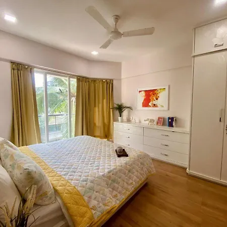 Apartment Modern 2bed Bandra Areaparkingunit 2 *