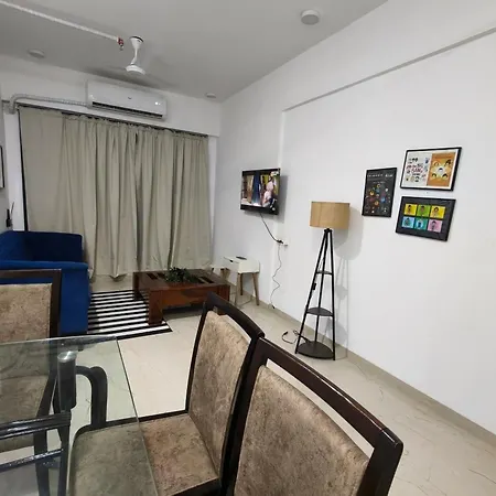 Ivy Urban Cozy 201 Private 1bhk 3 Min Nesco Apartment Mumbai