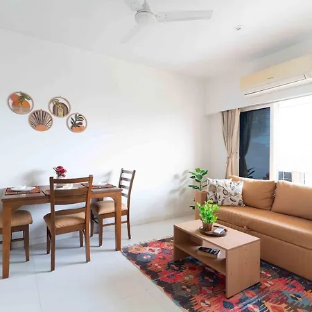 Apartment Modern, Chic 2bhk Near Bkc And Airport