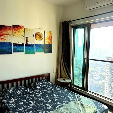 Luxury 2bhk Worli 5 Mins From Metro, Behind Palladium Mall Apartment
