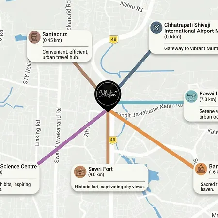 Collection O Santacruz Railway Station Formerly Mpg Guest 3* Mumbai