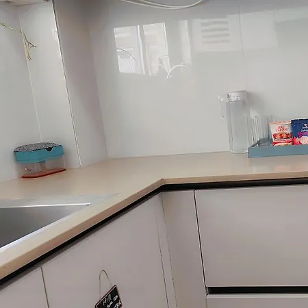Trendy1br+smart Kitchen +living Room+1.5 Toilets Apartment *