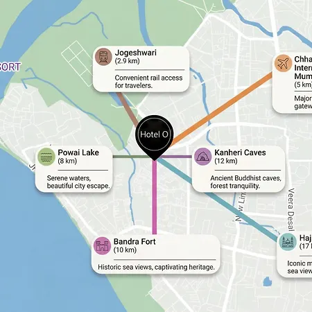 Hotel O Versova Metro Station