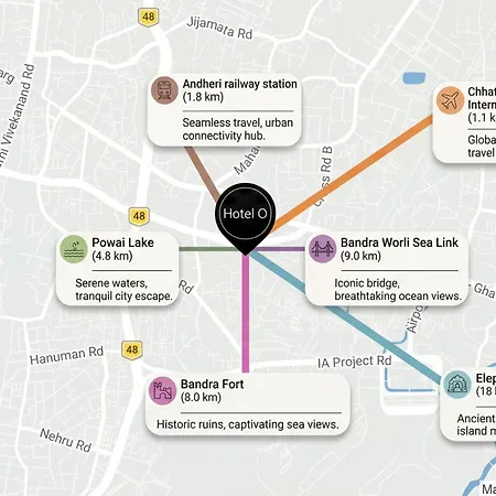 O Andheri Near Western Express Highway 3* Mumbai