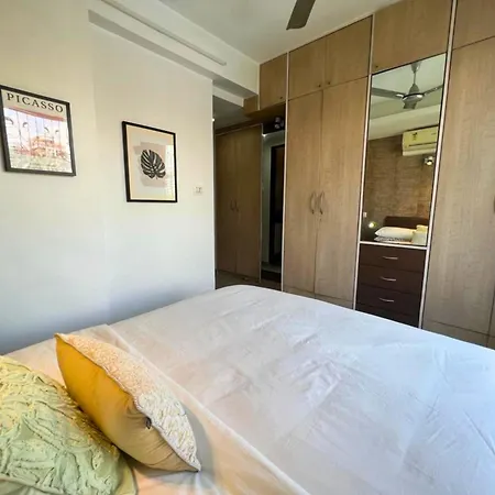 Marita 701 Bandra Beauty 2 Bed 2 Bath Sea View Parking Apartment Mumbai