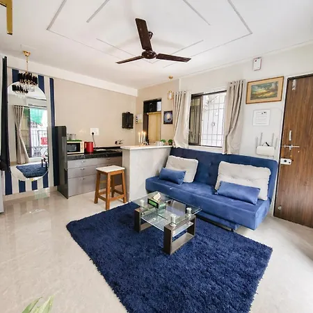 Casa Azure 1bhk Off Carter Road, Chuim Village Apartment