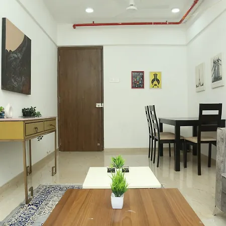 Ivy Urban Cozy 401 Private 1bhk 3 Min Nesco Apartment