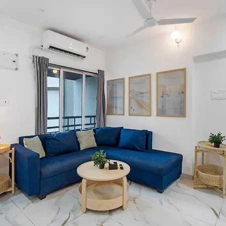 Apartment Luna: Chic Secure 1 Bhk In The Heart Of Bandra W Mumbai