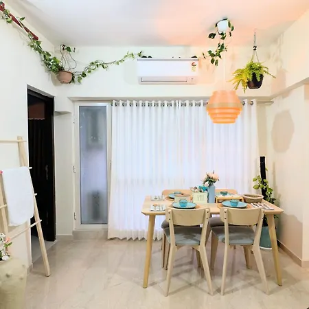 Apartment The Japandi Garden An Executive Near Nesco Mumbai