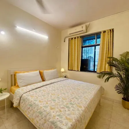 Apartment Spacious 1 Bed 2 Bath Bandra Balcony Wifi