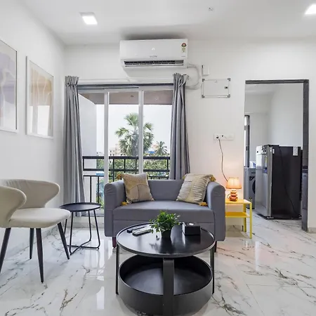 Apartment Zara Chic 1 Bhk Bandra W Gated 247 Security *