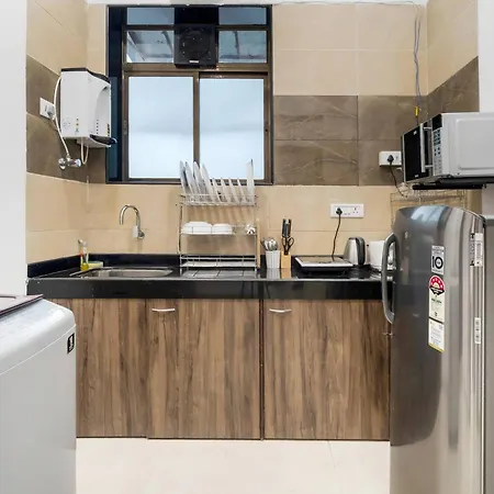 Earthy: Large 1 Bhk In Gated Society Apartment Mumbai