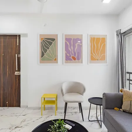 Apartment Zara Chic 1 Bhk Bandra W Gated 247 Security Mumbai