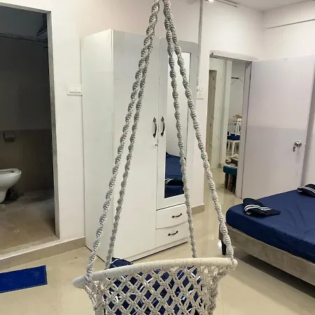 With Tub N Hammock Near Sea Apartment Mumbai