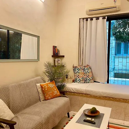 Spacious 1 Bed 2 Bath Bandra Balcony Wifi