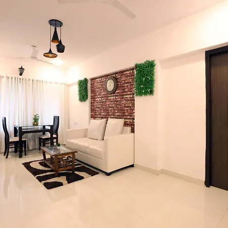 Apartment Azure 1-bedroom Apartment, Asha Nagar Kandivali East, *