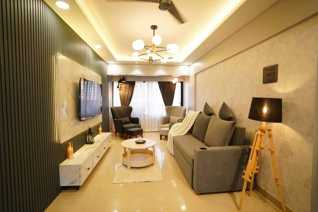 Apartamento Mcsc: Elite Enclave - 2bhk Luxury Apt With Terrace Bombaim